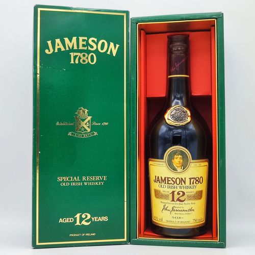 ジェムソン 1780 12年 JAMESON 1780 OLD IRISH WHISKEY 12years