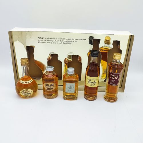 ニッカウヰスキー ミニチュア セット NIKKA WHISKY Miniature Set