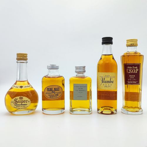 ニッカウヰスキー ミニチュア セット NIKKA WHISKY Miniature Set