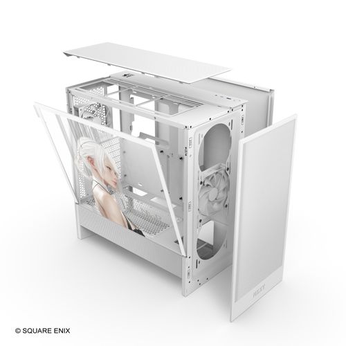 NZXT NieR 15th Anniversary PCケース H5 Flow NieR SQUARE ENIX 15th Anniversary Edition | TSUKUMO