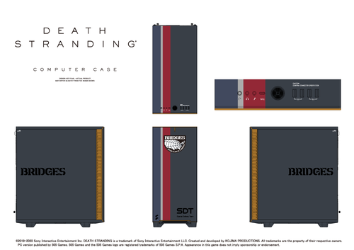 DEATH STRANDING COMPUTER CASE「デス・ストランディング」仕様の 