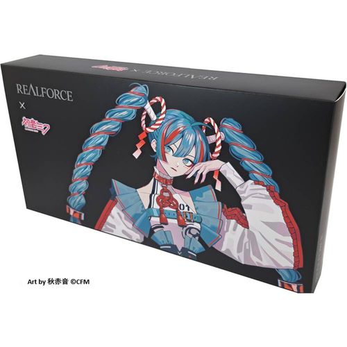 REALFORCE GX1 KEYBOARD・初音ミクコラボモデル[X1UDM1] 英語配列