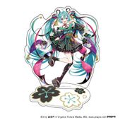 超激レア　サイン入り　雪乃森えま　缶バッジ セカイシンフォニー2024 日野森雫 ミニキャラ缶バッジ - メルカリ