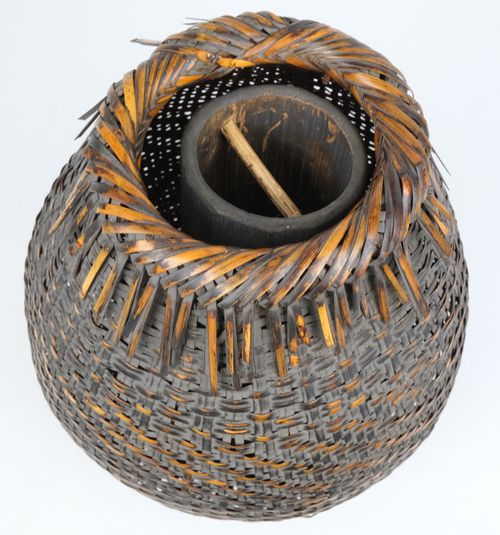 茶道具 桂籠花入 | Tea utensils Kuriyamaen - Buyee, an Online