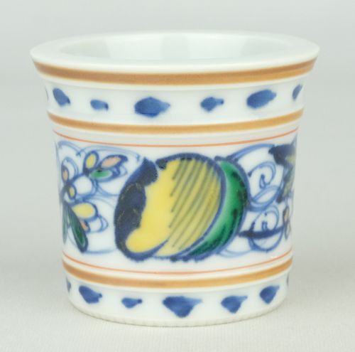 蓋置 色絵祥瑞　三浦竹泉 茶道具 色絵紅毛文蓋置 5代三浦竹泉 | Tea utensils Kuriyamaen