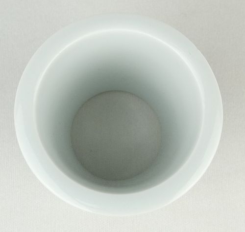 茶道具 色絵紅毛文蓋置 5代三浦竹泉 | Tea utensils Kuriyamaen