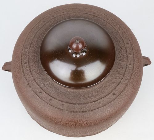 茶道具 万代屋釜 角谷莎村 | Tea utensils Kuriyamaen - Buyee