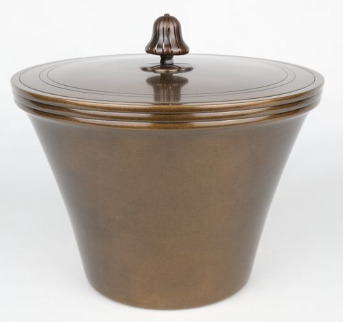 茶道具 唐金末広水指 吉羽與兵衛 | Tea utensils Kuriyamaen