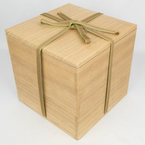 茶道具 美濃伊賀水指 加藤光右衛門 鵬雲斎大宗匠書付 | Tea utensils