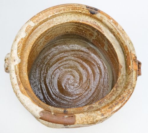 茶道具 美濃伊賀水指 加藤光右衛門 鵬雲斎大宗匠書付 | Tea utensils