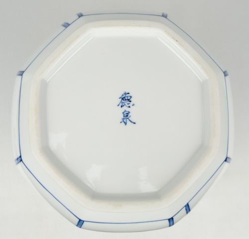 茶道具 染付葡萄棚水指 西村徳泉 | Tea utensils Kuriyamaen - Buyee