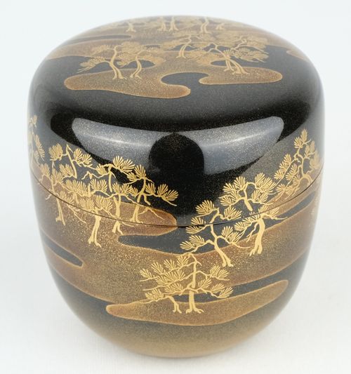 茶道具 洲浜蒔絵大棗 川上峰春 | Tea utensils Kuriyamaen - Buyee, an