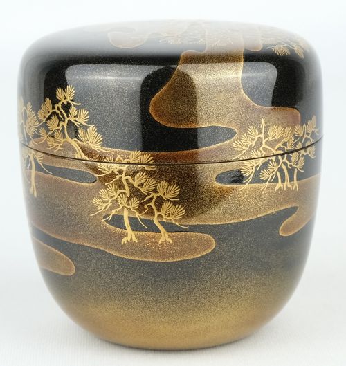 茶道具 洲浜蒔絵大棗 川上峰春 | Tea utensils Kuriyamaen - Buyee, an