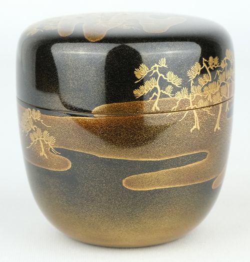 茶道具 洲浜蒔絵大棗 川上峰春 | Tea utensils Kuriyamaen - Buyee, an