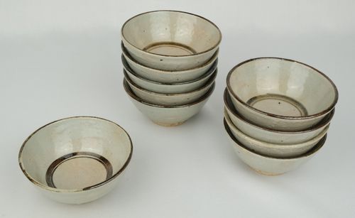 好日汲み出し茶碗 十客 八代吉向十三軒 9月末迄の出品 好日汲み出し