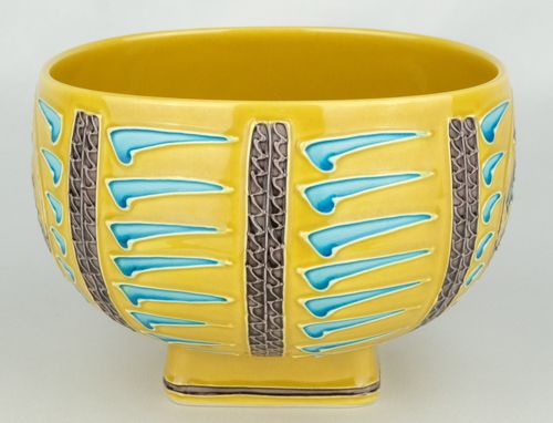茶道具古代黄交趾俵茶碗中村翠嵐| - Buyee日本代购服务| 在Tea
