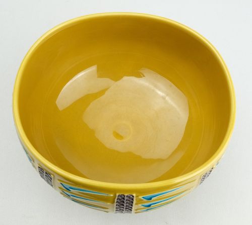 茶道具古代黄交趾俵茶碗中村翠嵐| - Buyee日本代购服务| 在Tea