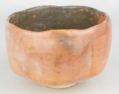 茶道具 赤茶碗 吉向十三軒 鵬雲斎書付 | Tea utensils Kuriyamaen