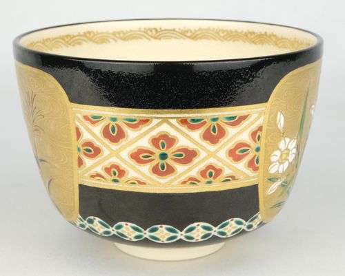 すずらん 桃山時代　古備前焼　花入 掛け用　瓢箪型　竹へら波図　茶道具 竹製風鈴（六角堂）染竹 南部鉄