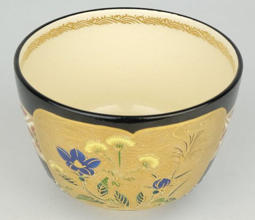 すずらん 桃山時代　古備前焼　花入 掛け用　瓢箪型　竹へら波図　茶道具 竹製風鈴（六角堂）染竹 南部鉄
