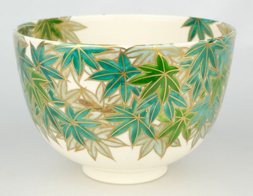 茶道具 色絵青楓画茶碗 清閑寺窯（杉田祥平） | - Buyee, Dịch vụ Mua