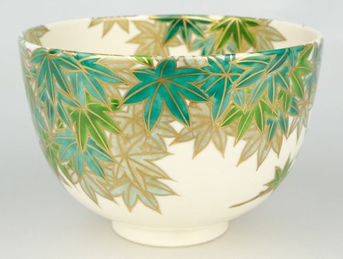 茶道具 色絵青楓画茶碗 清閑寺窯（杉田祥平） | - Buyee, Dịch vụ Mua