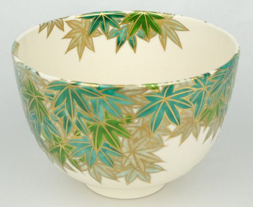 茶道具 色絵青楓画茶碗 清閑寺窯（杉田祥平） | - Buyee, Dịch vụ Mua
