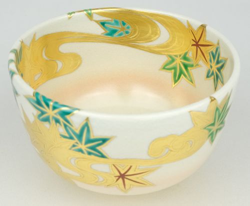 茶道具 青楓流水茶碗 宮川香雲 | Tea utensils Kuriyamaen - Buyee, an