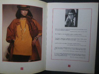 おまけ付 1981年 イヴ・サンローラン × 山口小夜子 | ピストルブックス