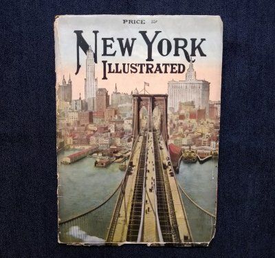 1914年 ニューヨーク New York Illustrated C. Souhami 超高層ビル