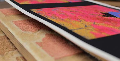 加藤晃秀 木版画 No42 南禅寺紅葉ーTeruhide Katoー | - Buyee, un