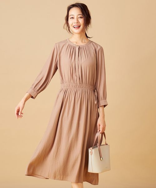 おうち時間にも ウエストタイギャザー ワンピース Onward Crosset Buyee An Online Proxy Shopping Service Shop At Onward Crosset Bot Online