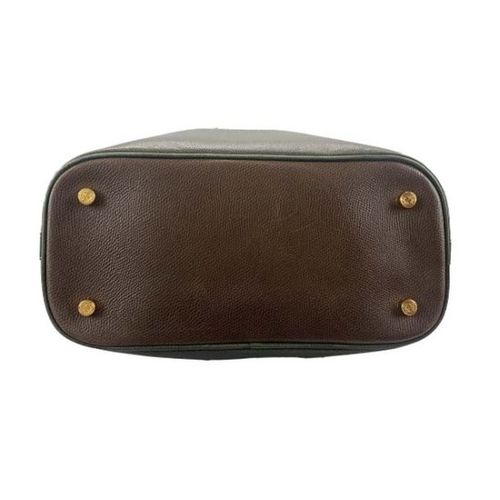 LOEWE<BR>ロエベ アナグラム レザー 巾着ショルダーバッグ