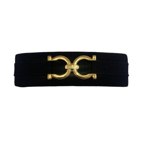 CHANEL<BR>シャネル ターンロック レザー バレッタ | CARA CHANEL<BR>シャネル ターンロック レザー バレッタ | CARA