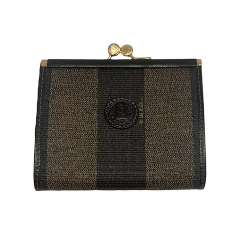 loewe がま口 折りたたみ財布 LOEWE ロエベ がま口 財布 二つ折り レディース アナグラム