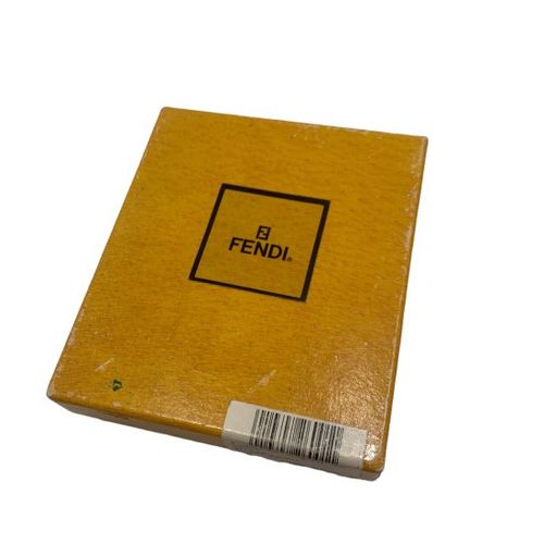FENDI<BR>フェンディ ぺカン PVC/レザー がま口財布 | CARA