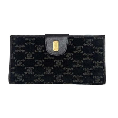 GUCCI　GGキャンバス　二つ折り財布　グッチ　バンブー GUCCI<BR>グッチ バンブー GGキャンバス/レザー 二つ折り財布 | CARA