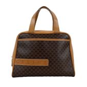 CELINE☆セリーヌ マカダム キャンバス レザーバッグ Aランク Amazon | [セリーヌ] マカダム トートバッグ ハンドバッグ