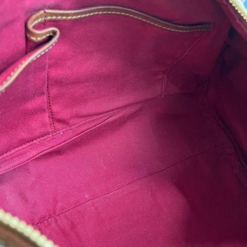 CELINE<BR>セリーヌ マカダム キャンバス/レザー ハンドバッグ