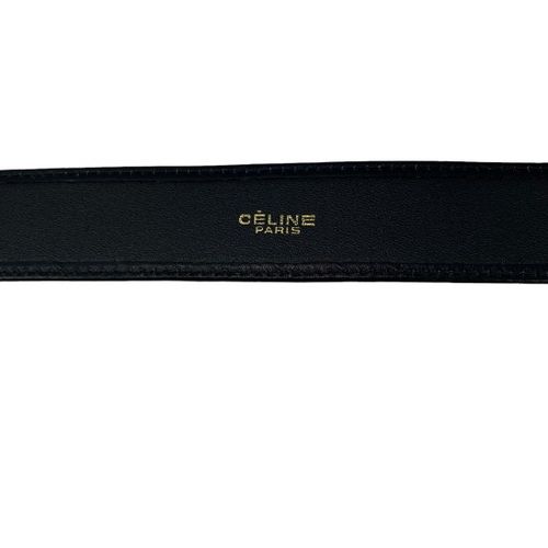 CELINE<BR>セリーヌ 馬車金具 レザー ベルト | CARA VINTAGE&SELECT