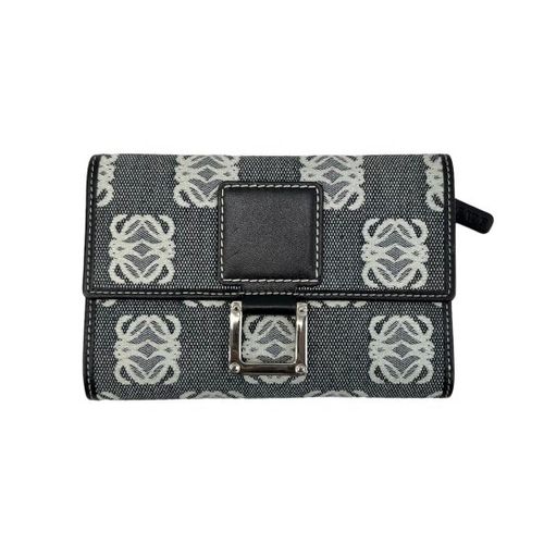 CHANEL シャネル カンボンライン シルバー金具 長財布（小銭入れ