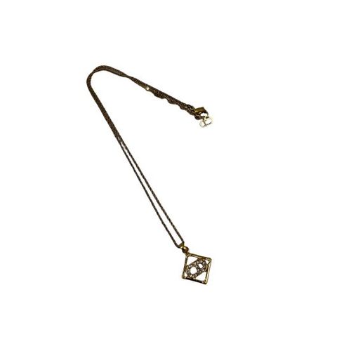 Dior <BR>ディオール CDロゴ ラインストーン ひし形 ツイスト Dior <BR>ディオール CDロゴ ラインストーン ひし形 ツイスト