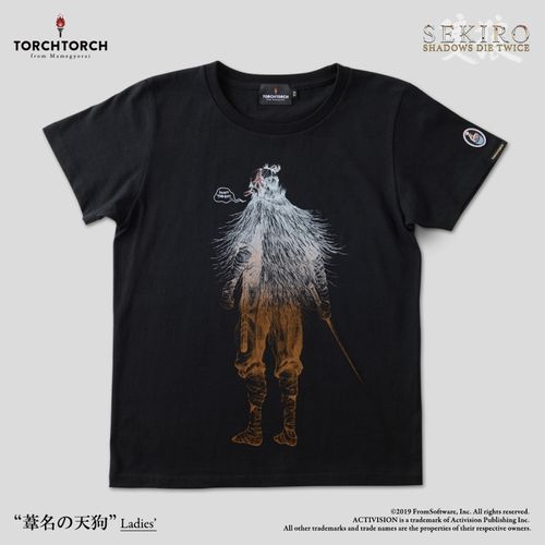 SEKIRO: SHADOWS DIE TWICE x TORCH TORCH / The Tengu of Ashina T-SHIRT Black  Size:WM(Ladies M) | MAMEGYORAI - Buyee, an Online Proxy Shopping Service |  Shop at MAMEGYORAI