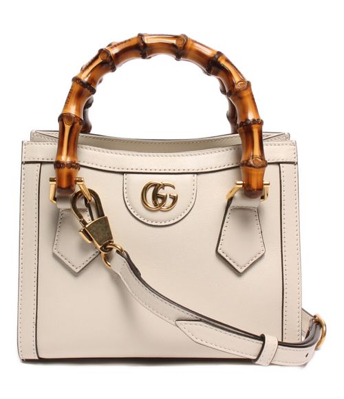 Gucci 2wayハンドバッグ ダイアナ ラフィア エフェクト ファブリック GGパターン バンブー 702721 493075 レディース | –  Buyee, internetowa usługa pośrednictwa w zakupach| Kupuj na