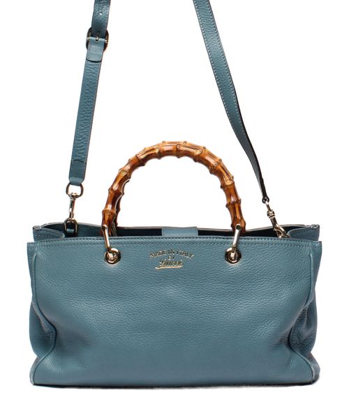 Gucci 2way ハンドバッグ ショルダーバッグ 斜め掛け バンブー 323660