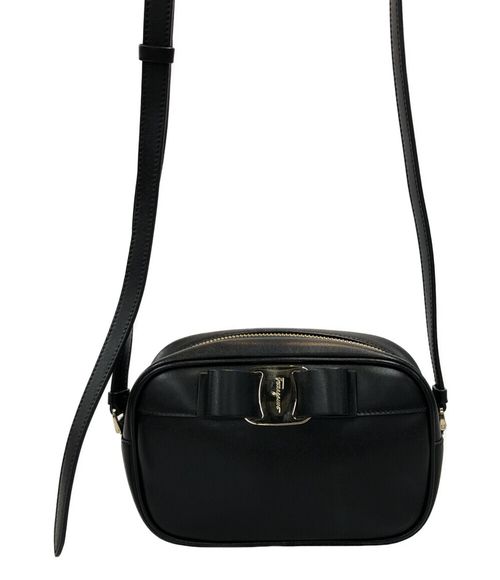 Salvatore Ferragamo レザーショルダーバッグ ヴァラ AU21 H498