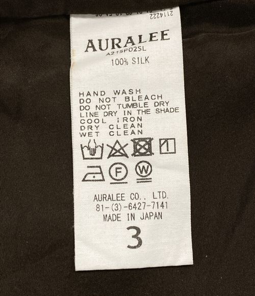AURALEE 21SS ダークネイビー スラックス サイズ3 本命スラックス（更新）│Ambiance