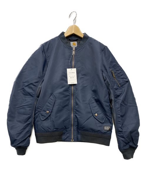 カーハート ASHTON BOMBER jacket ma-1 中綿 ブラック 楽天市場