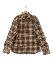 BLACK LABEL CRESTBRIDGE 長袖シャツ ブラウン BLACK LABEL CRESTBRIDGE 長袖ロゴシャツ メンズ | - Buyee, an