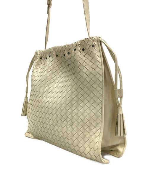 Bottega Veneta ショルダーバッグ 斜め掛け 巾着バッグ レディース